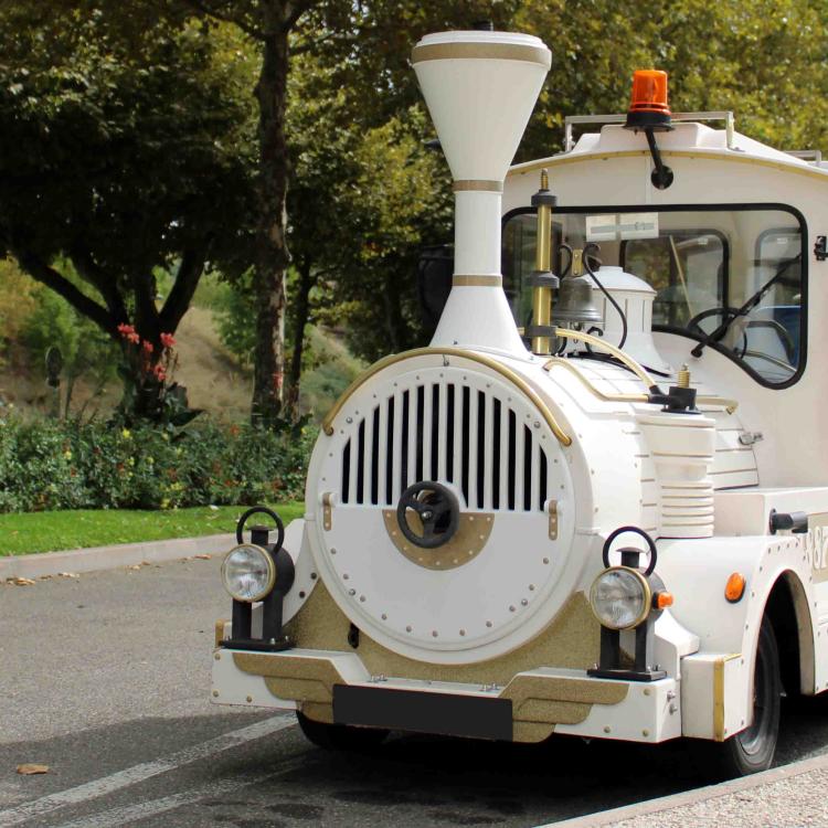 Balade sur le petit train de Guîtres